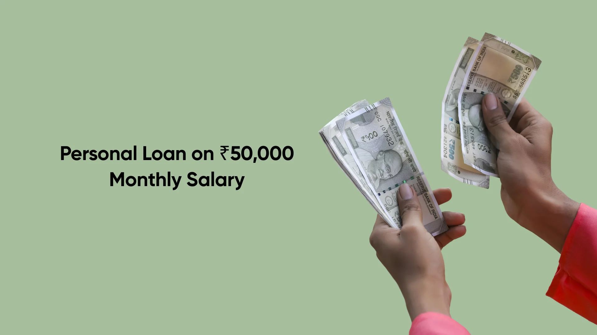 Personal Loan on ₹50,000 Monthly Salary